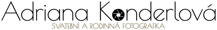 Adriana Konderlová – svatební a rodinná fotografka